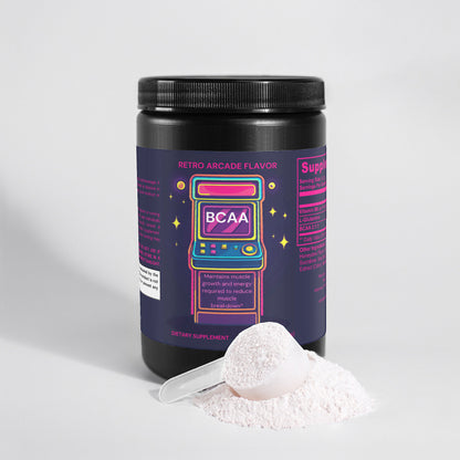 BCAA POST WORKOUT POWDER RETRO ARCADE FLAVOR (HONEYDEW/WATERMELON)