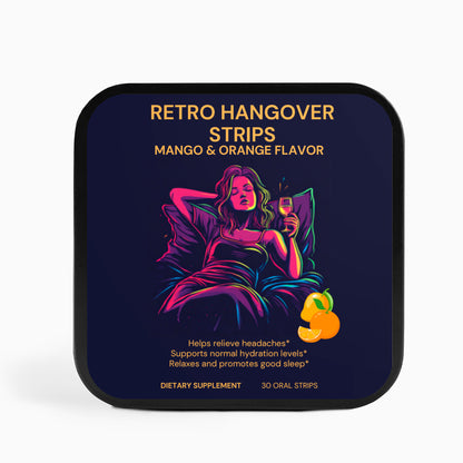 RETRO HANGOVER STRIPS (MANGO & ORANGE)