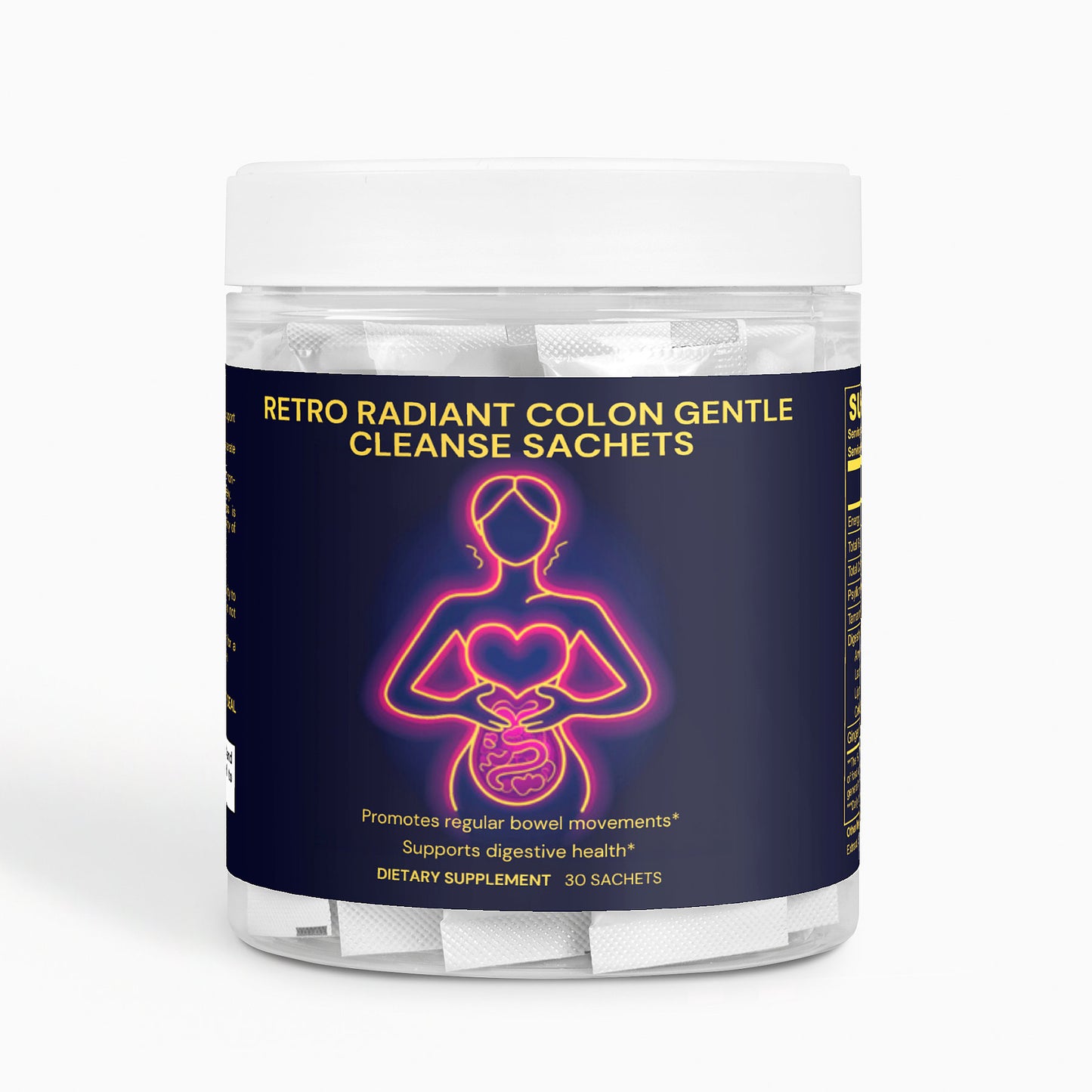 RETRO RADIANT COLON GENTLE CLEANSE SACHETS