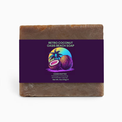 RETRO COCONUT OASIS BEACH SOAP