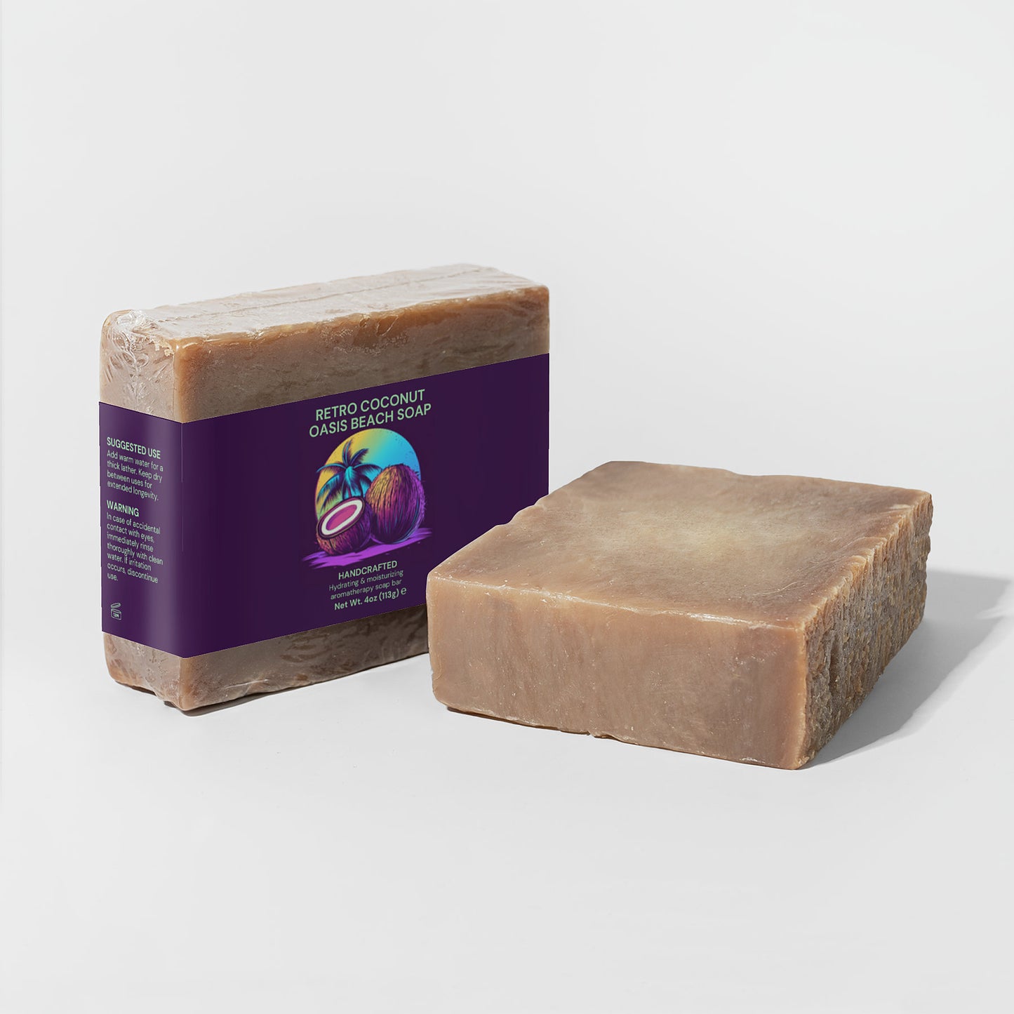 RETRO COCONUT OASIS BEACH SOAP