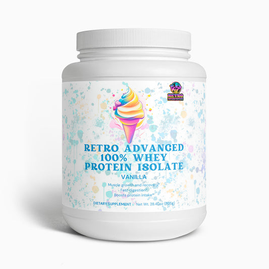 RETRO ADVANCED 100% WHEY PROTEIN ISOLATE (VANILLA)