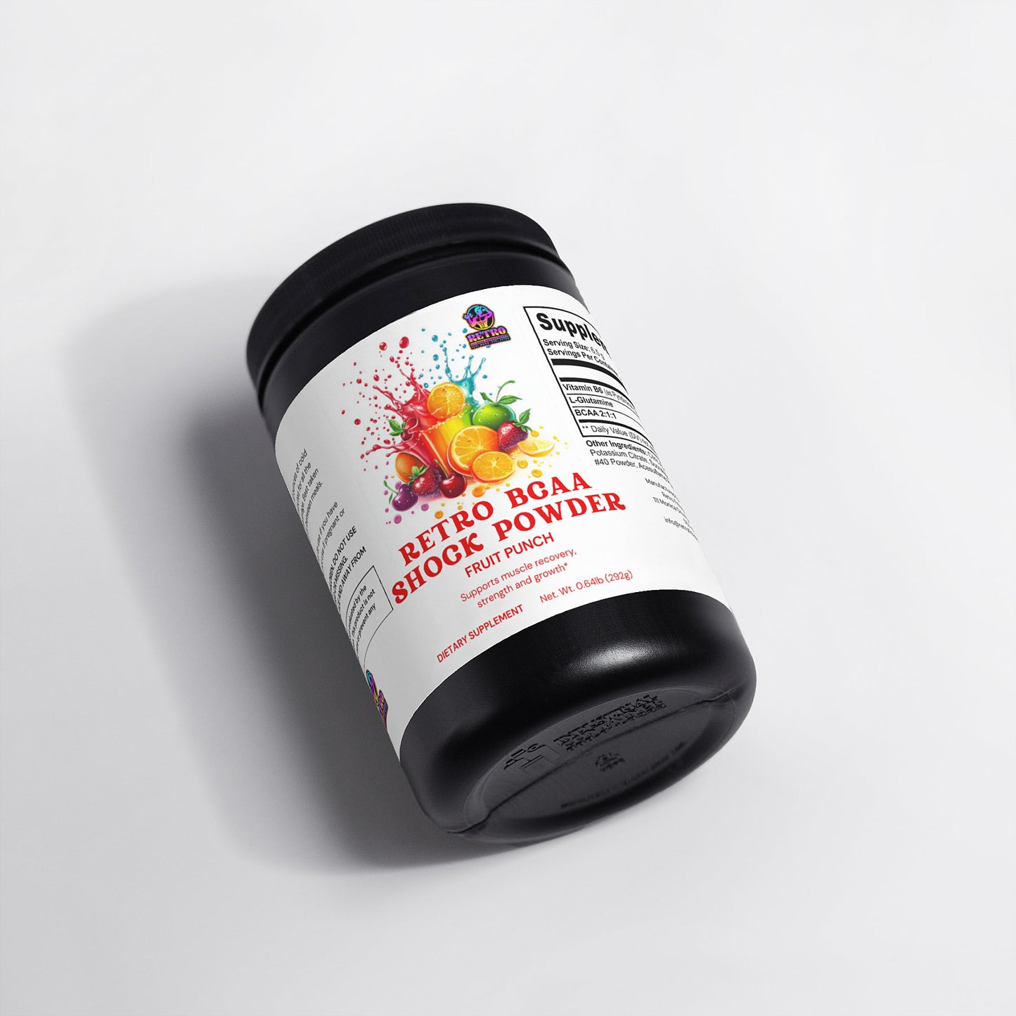 RETRO BCAA SHOCK POWDER (FRUIT PUNCH)