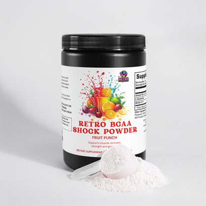 RETRO BCAA SHOCK POWDER (FRUIT PUNCH)