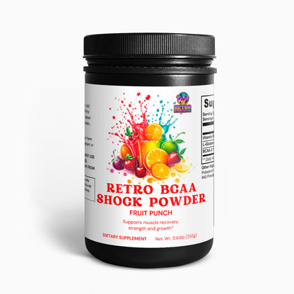 RETRO BCAA SHOCK POWDER (FRUIT PUNCH)