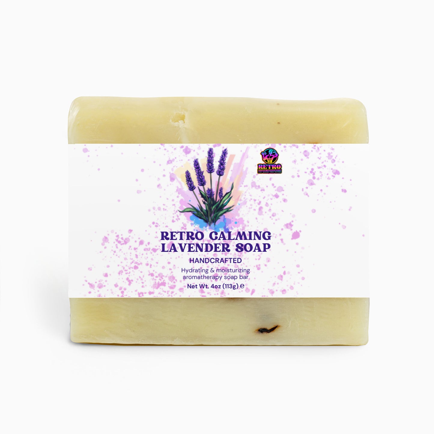 RETRO CALMING LAVENDER SOAP