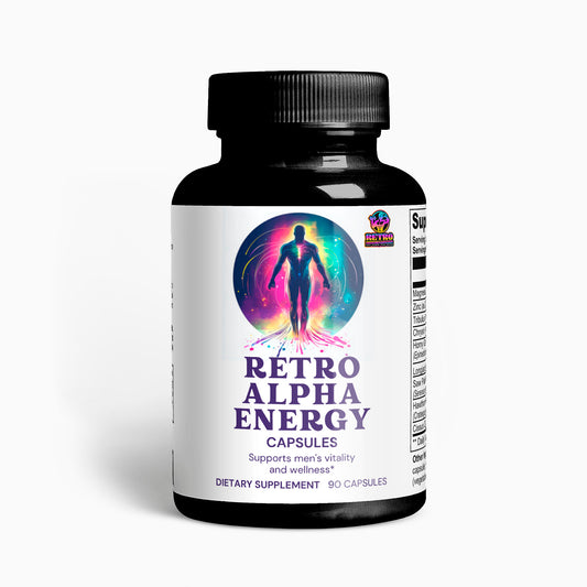 RETRO ALPHA ENERGY TESTOSTERONE BOOSTER