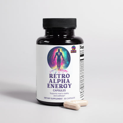 RETRO ALPHA ENERGY TESTOSTERONE BOOSTER