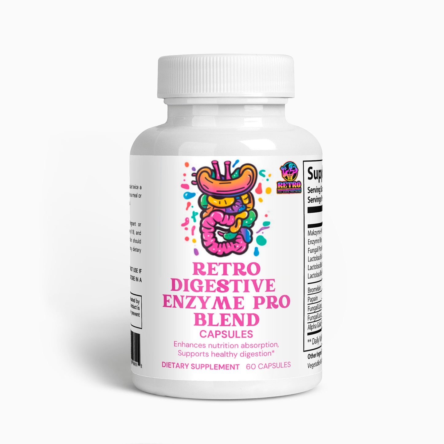 RETRO DIGESTIVE ENZYME PRO BLEND