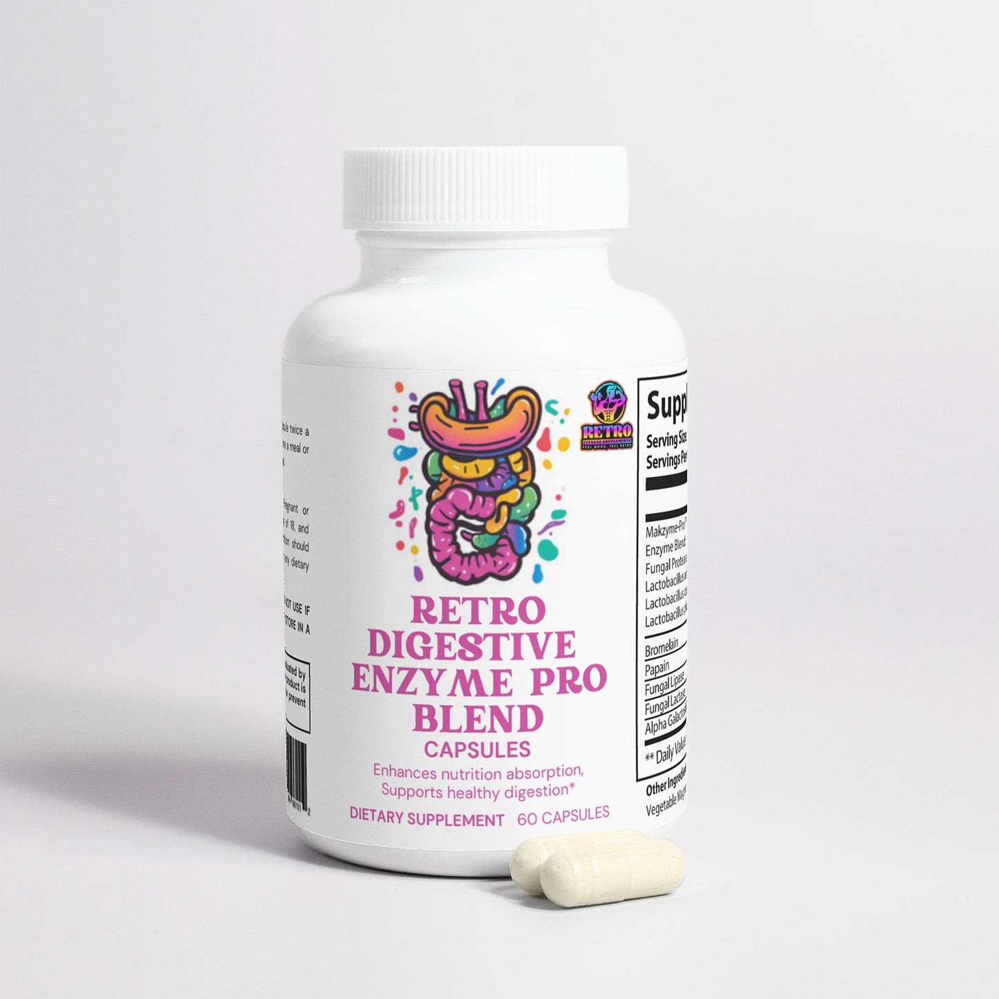 RETRO DIGESTIVE ENZYME PRO BLEND