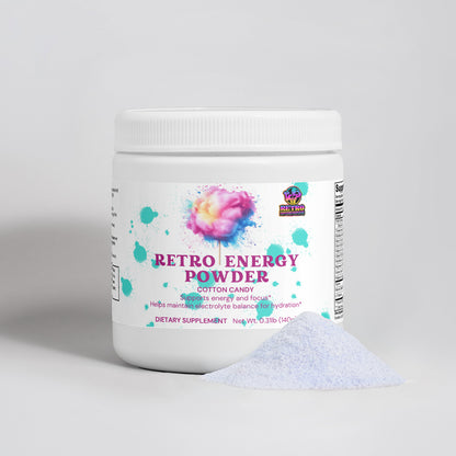 RETRO ENERGY POWDER (COTTON CANDY)