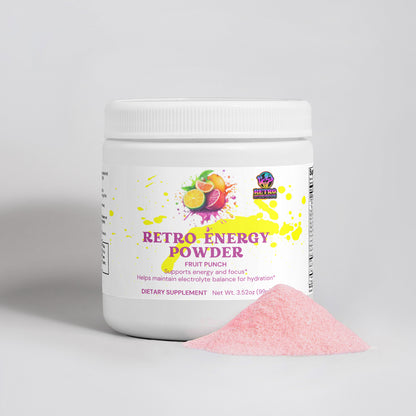 RETRO ENERGY POWDER (FRUIT PUNCH)