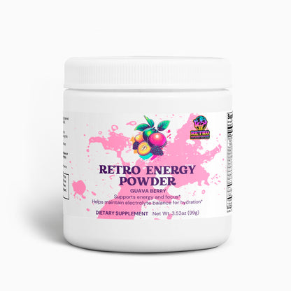 RETRO ENERGY POWDER (GUAVA BERRY)