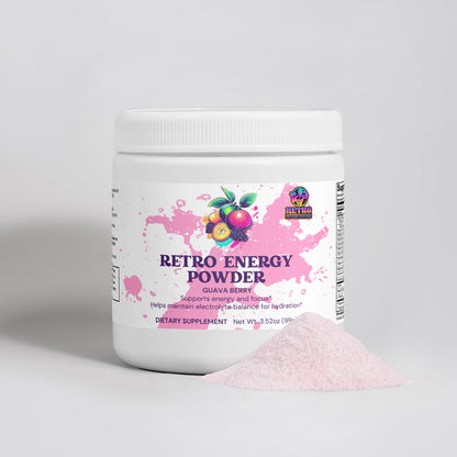 RETRO ENERGY POWDER (GUAVA BERRY)