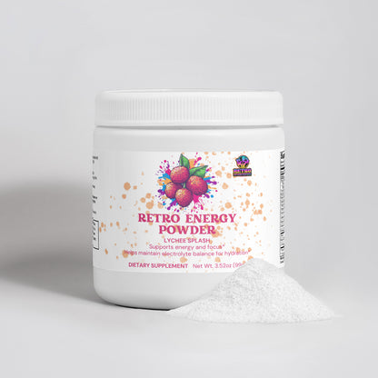 RETRO ENERGY POWDER (LYCHEE SPLASH)