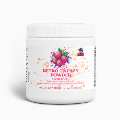 RETRO ENERGY POWDER (LYCHEE SPLASH)