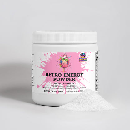 RETRO ENERGY POWDER (MELON CREAMSICLE)