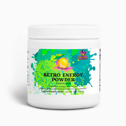 RETRO ENERGY POWDER (YUZU FLAVOR)