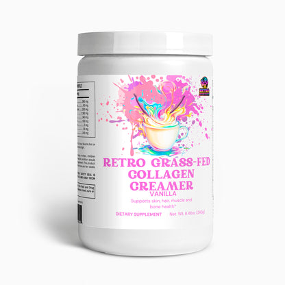 RETRO GRASS-FED COLLAGEN CREAMER (VANILLA)