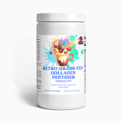 RETRO GRASS-FED COLLAGEN PEPTIDES POWDER (CHOCOLATE)