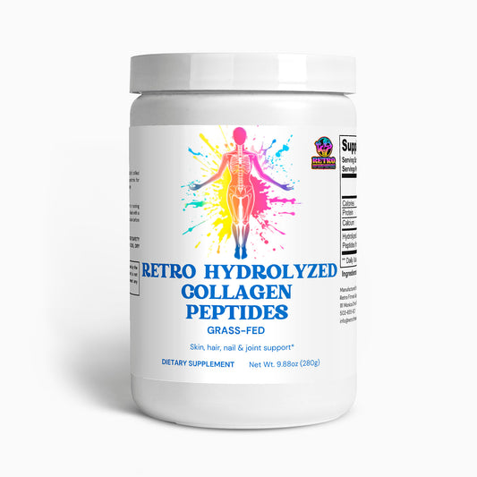 RETRO GRASS-FED HYDROLYZED COLLAGEN PEPTIDES