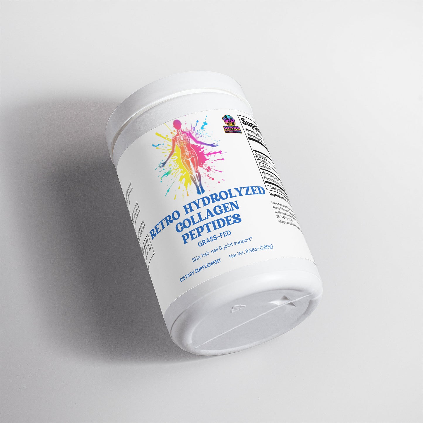 RETRO GRASS-FED HYDROLYZED COLLAGEN PEPTIDES