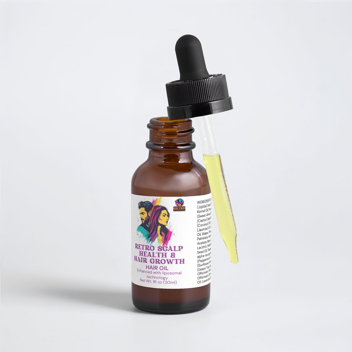 RETRO HAIR OIL FOR SCALP HEALTH AND HAIR GROWTH