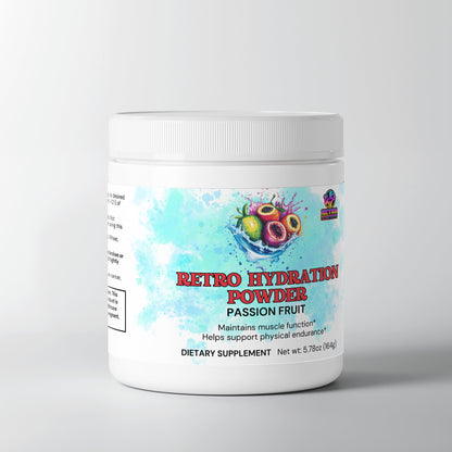 RETRO HYDRATION POWDER (PASSION FRUIT)