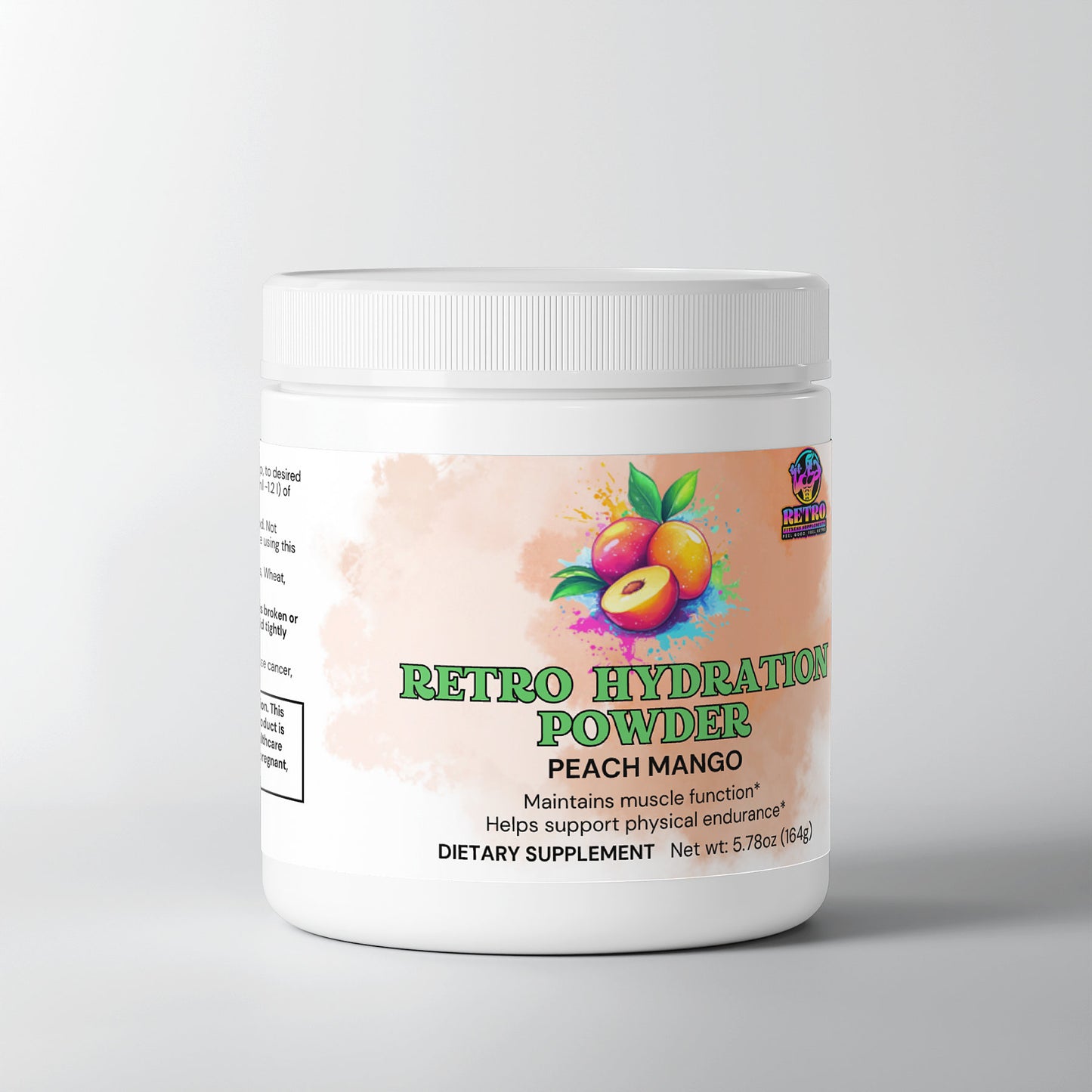 RETRO HYDRATION POWDER (PEACH MANGO)