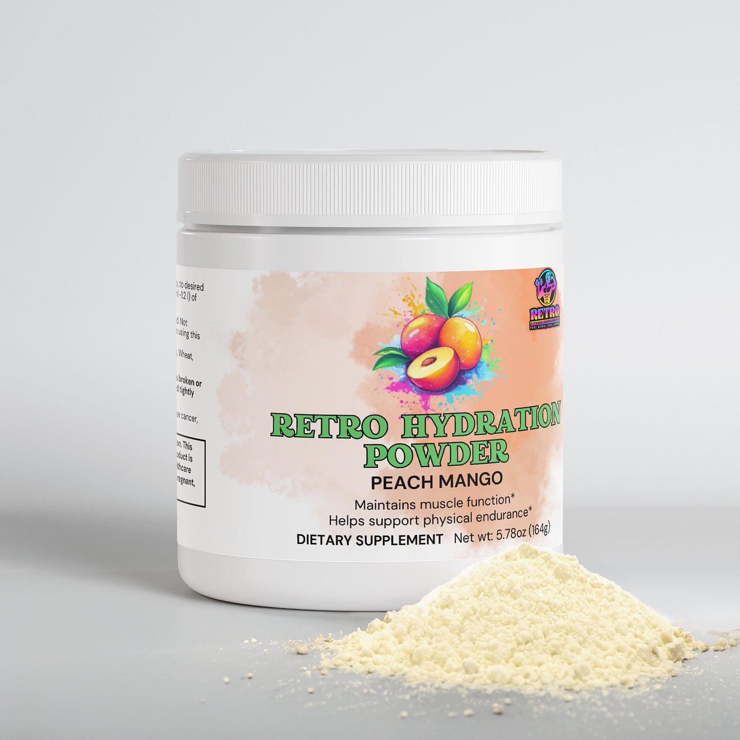 RETRO HYDRATION POWDER (PEACH MANGO)