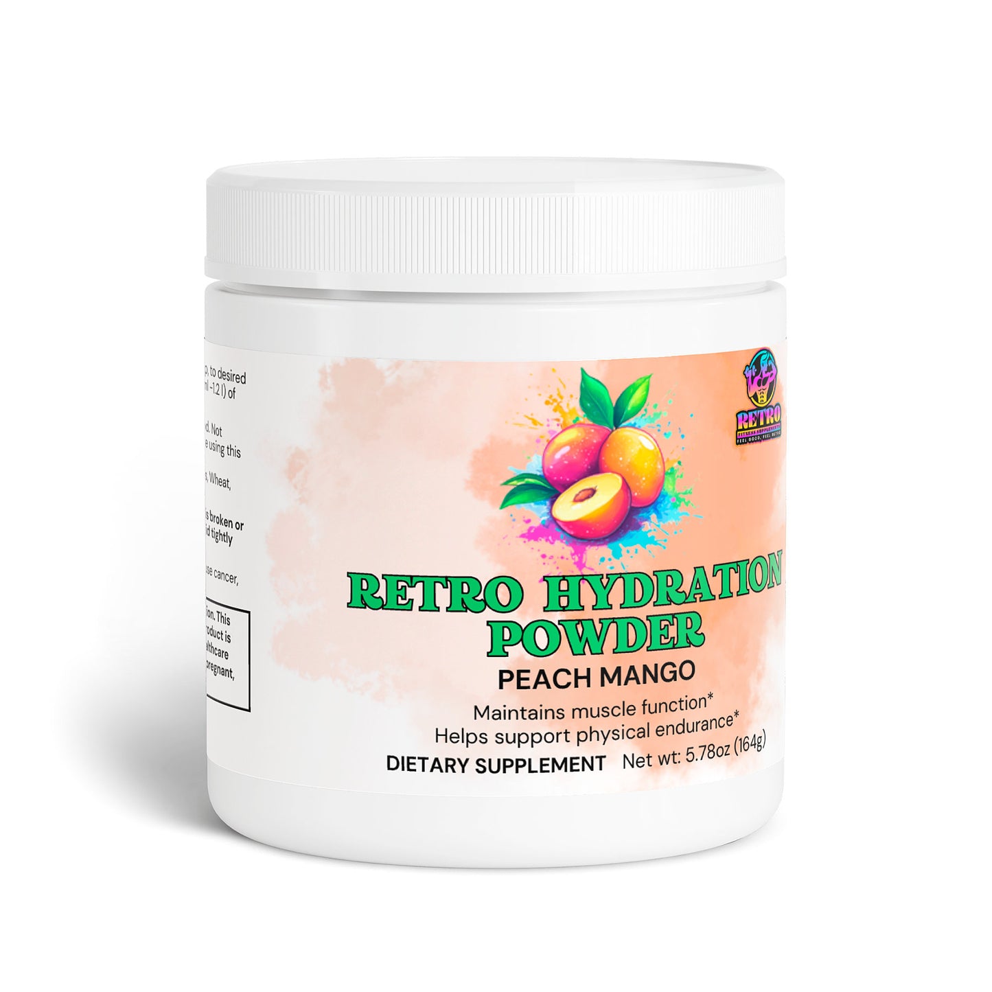 RETRO HYDRATION POWDER (PEACH MANGO)