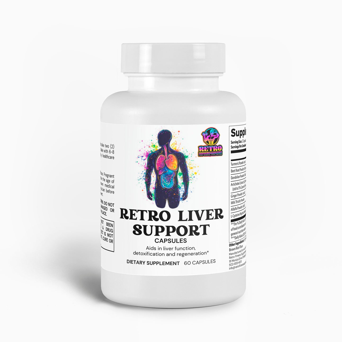 RETRO LIVER SUPPORT CAPSULES