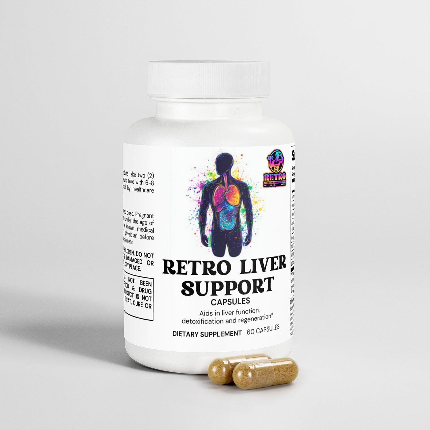 RETRO LIVER SUPPORT CAPSULES