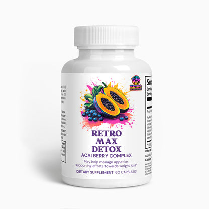 RETRO MAX DETOX (ACAI DETOX) CAPSULES