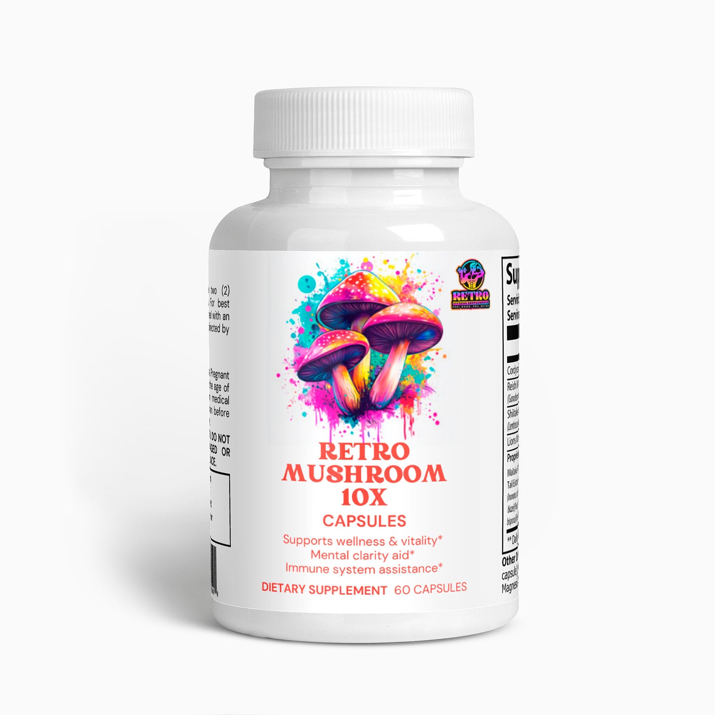 RETRO MUSHROOM COMPLEX 10 X CAPSULES