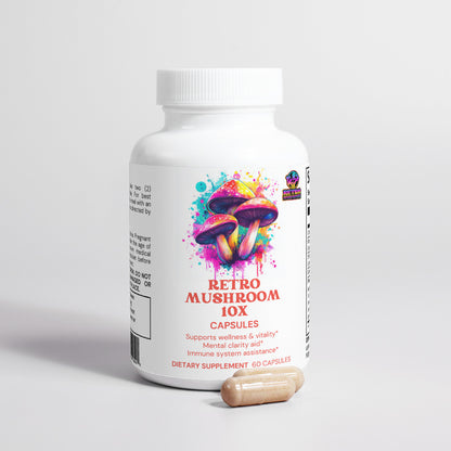 RETRO MUSHROOM COMPLEX 10 X CAPSULES