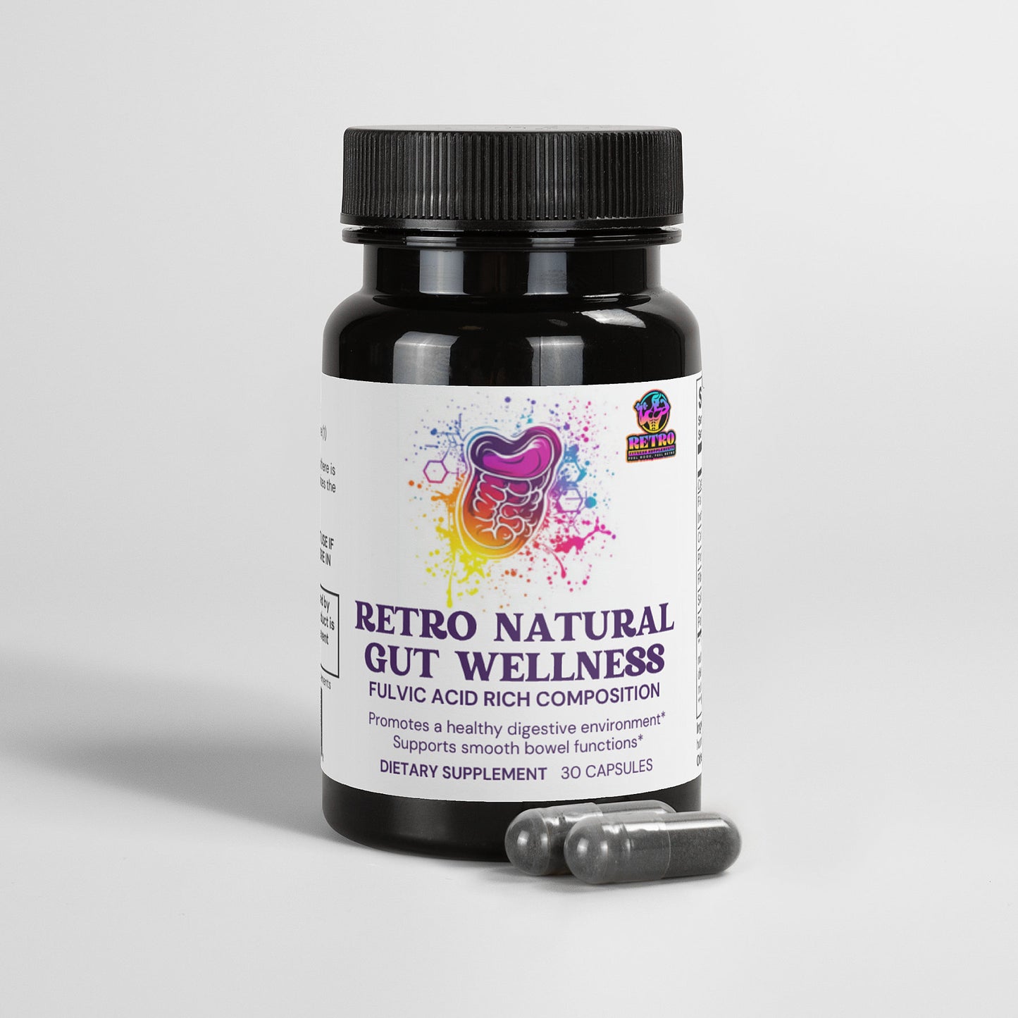 RETRO NATURAL GUT WELLNESS CAPSULES