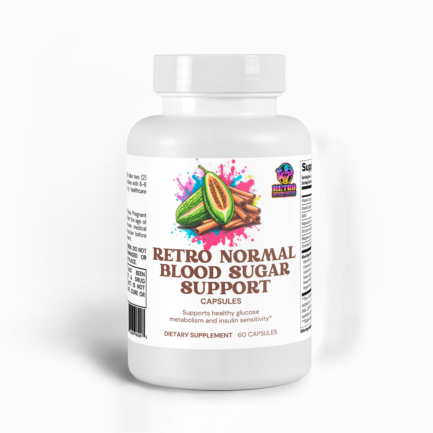 RETRO NORMAL BLOOD SUGAR SUPPORT CAPSULES