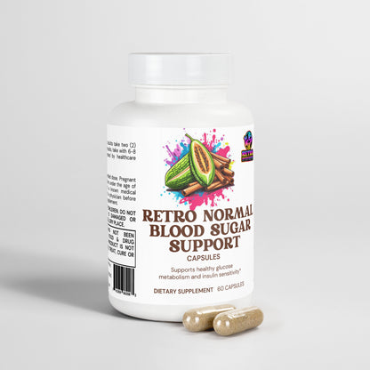 RETRO NORMAL BLOOD SUGAR SUPPORT CAPSULES