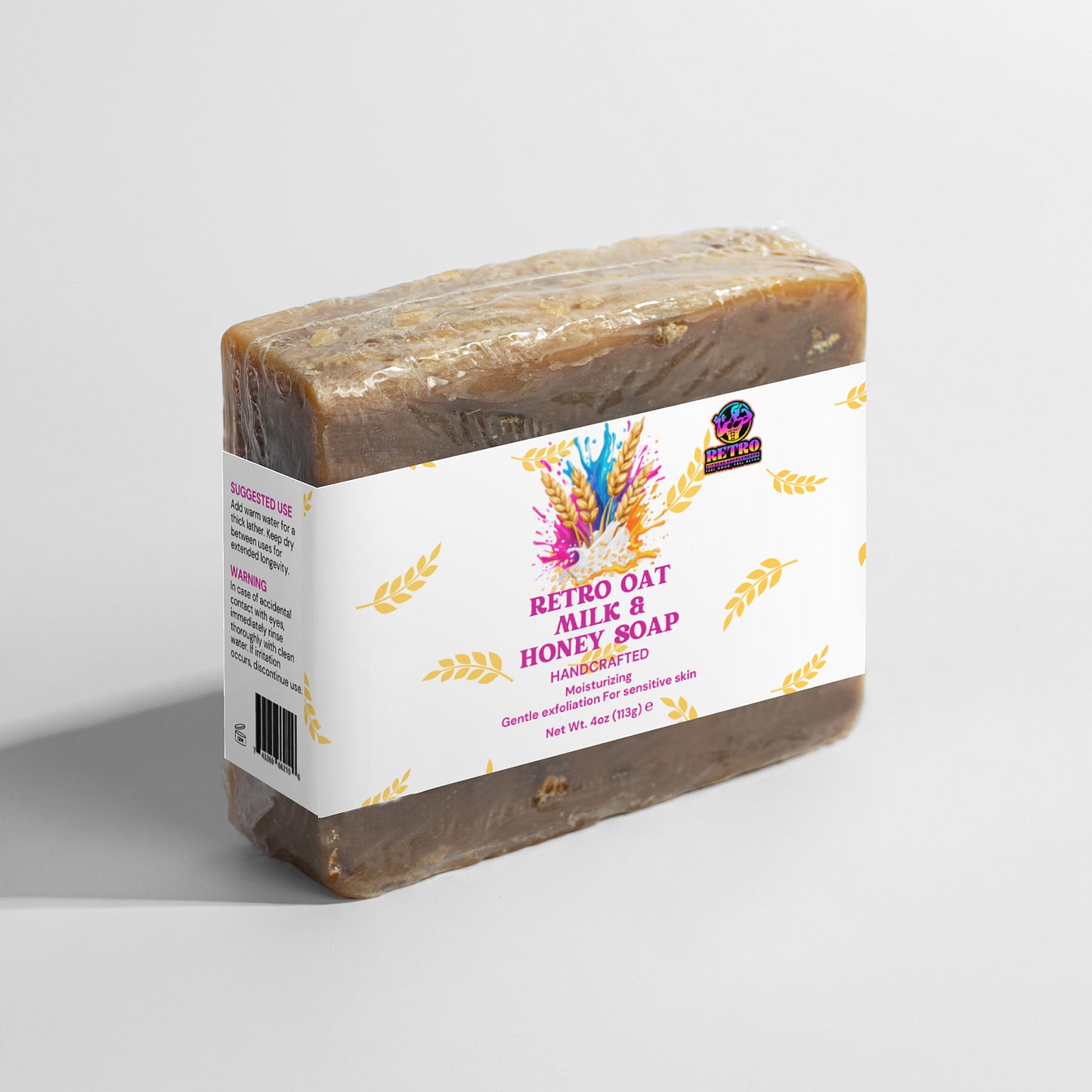 RETRO OAT MILK HONEY SOAP