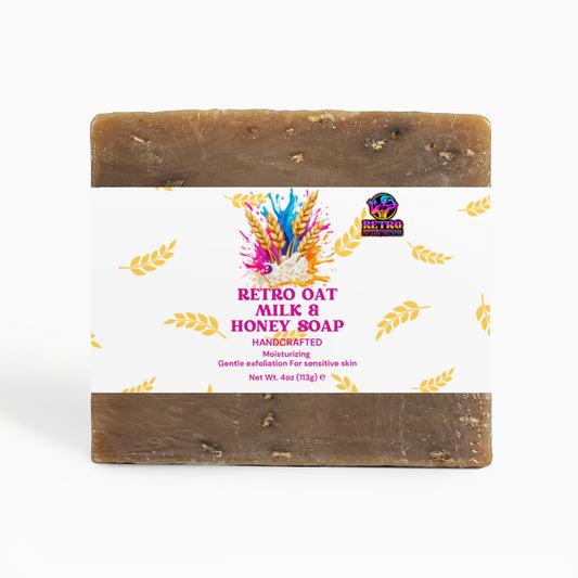 RETRO OAT MILK HONEY SOAP