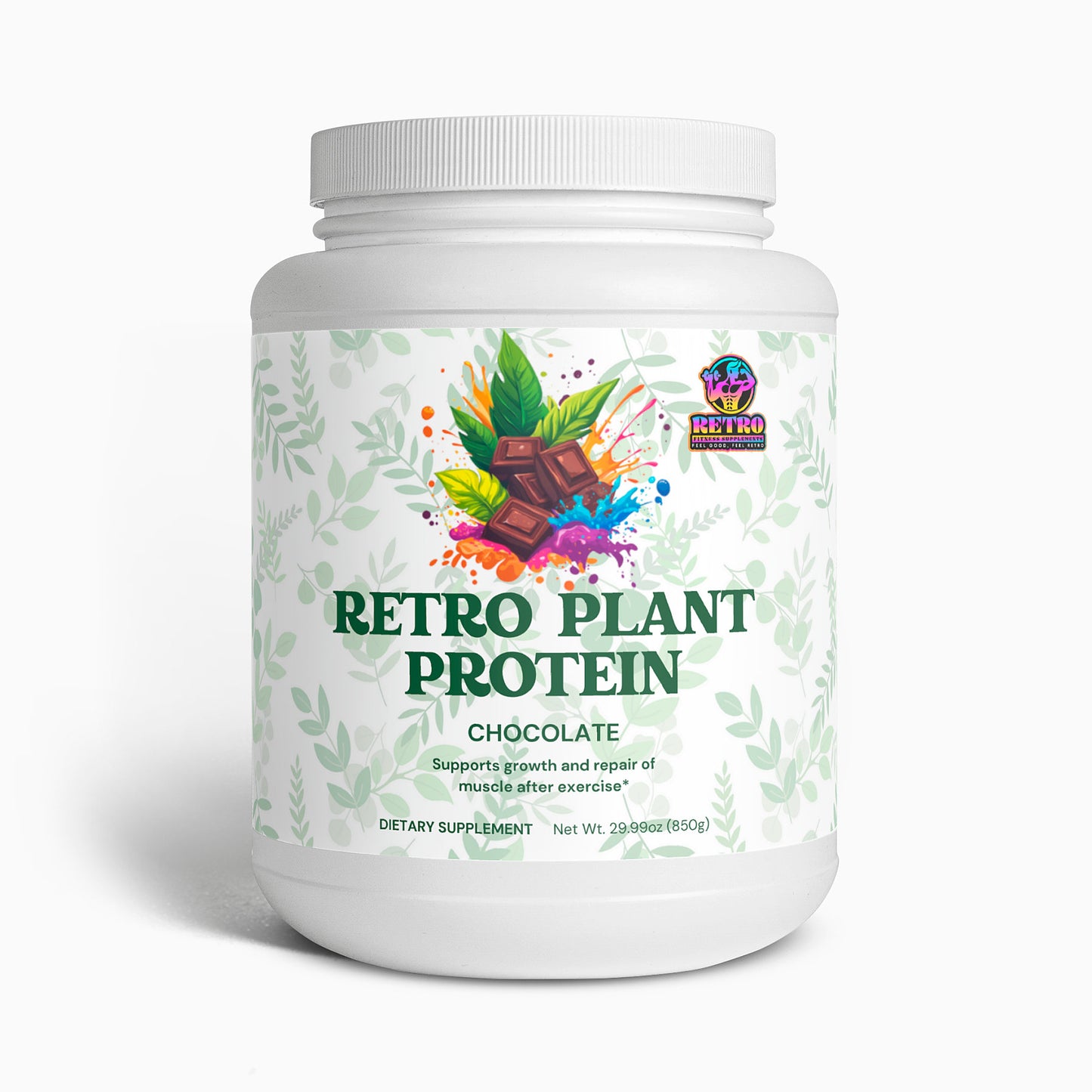 RETRO PLANT PROTEIN (CHOCOLATE)