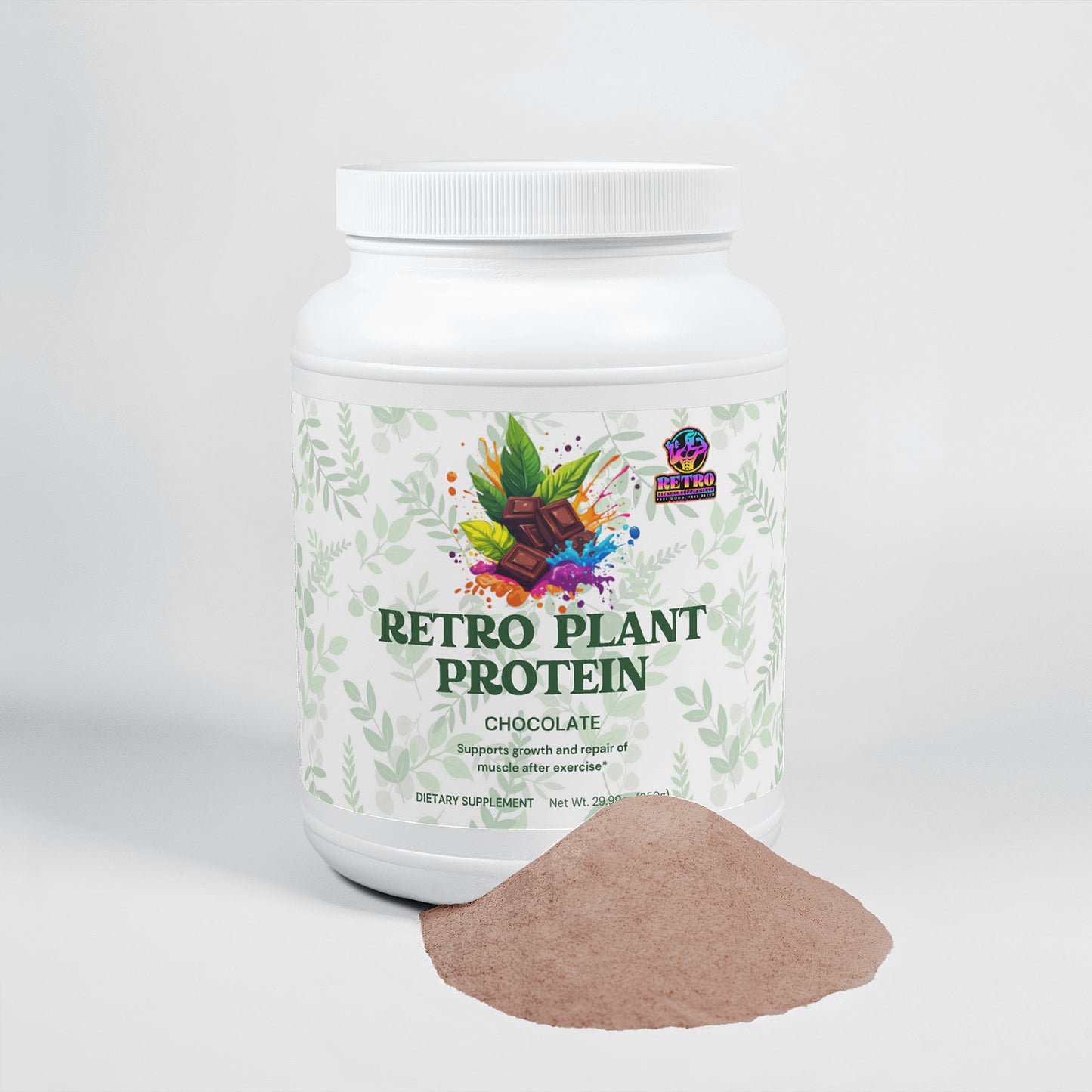 RETRO PLANT PROTEIN (CHOCOLATE)