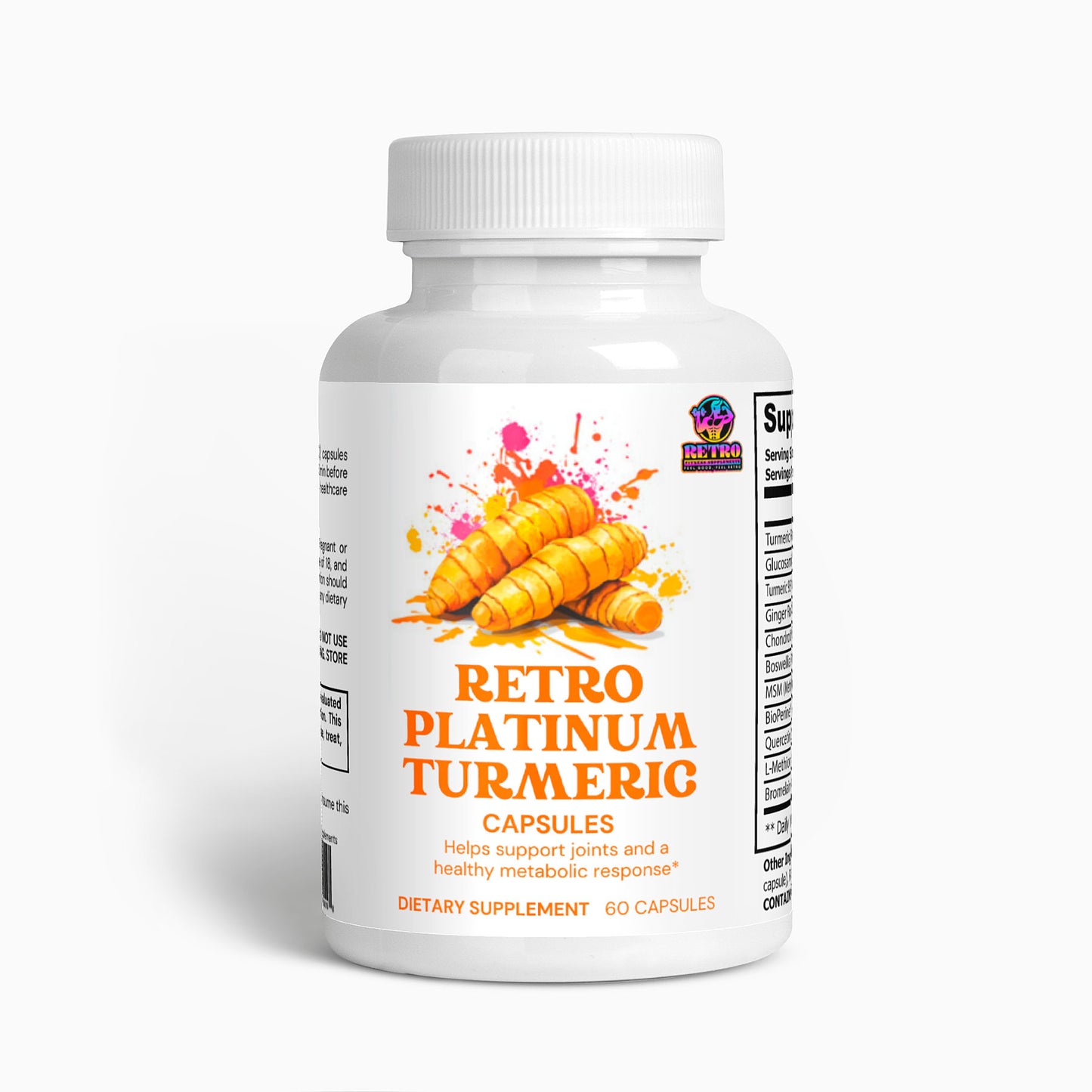 RETRO PLATINUM TUMERIC CAPSULES