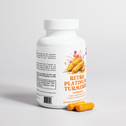 RETRO PLATINUM TUMERIC CAPSULES