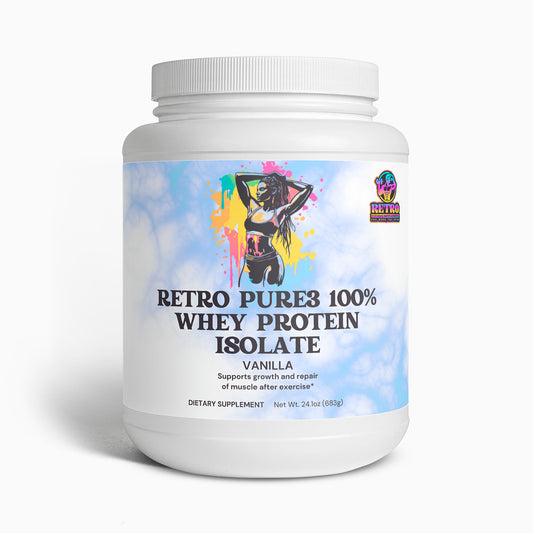 RETRO PURE3 100% WHEY PROTEIN ISOLATE (VANILLA)