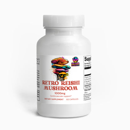 RETRO REISHI MUSHROOM 1000 MG CAPSULES