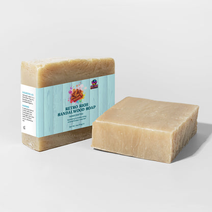 RETRO RICH SANDALWOOD SOAP