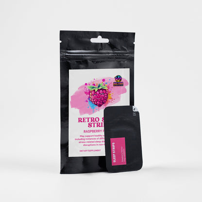 RETRO SLEEP STRIPS BAG