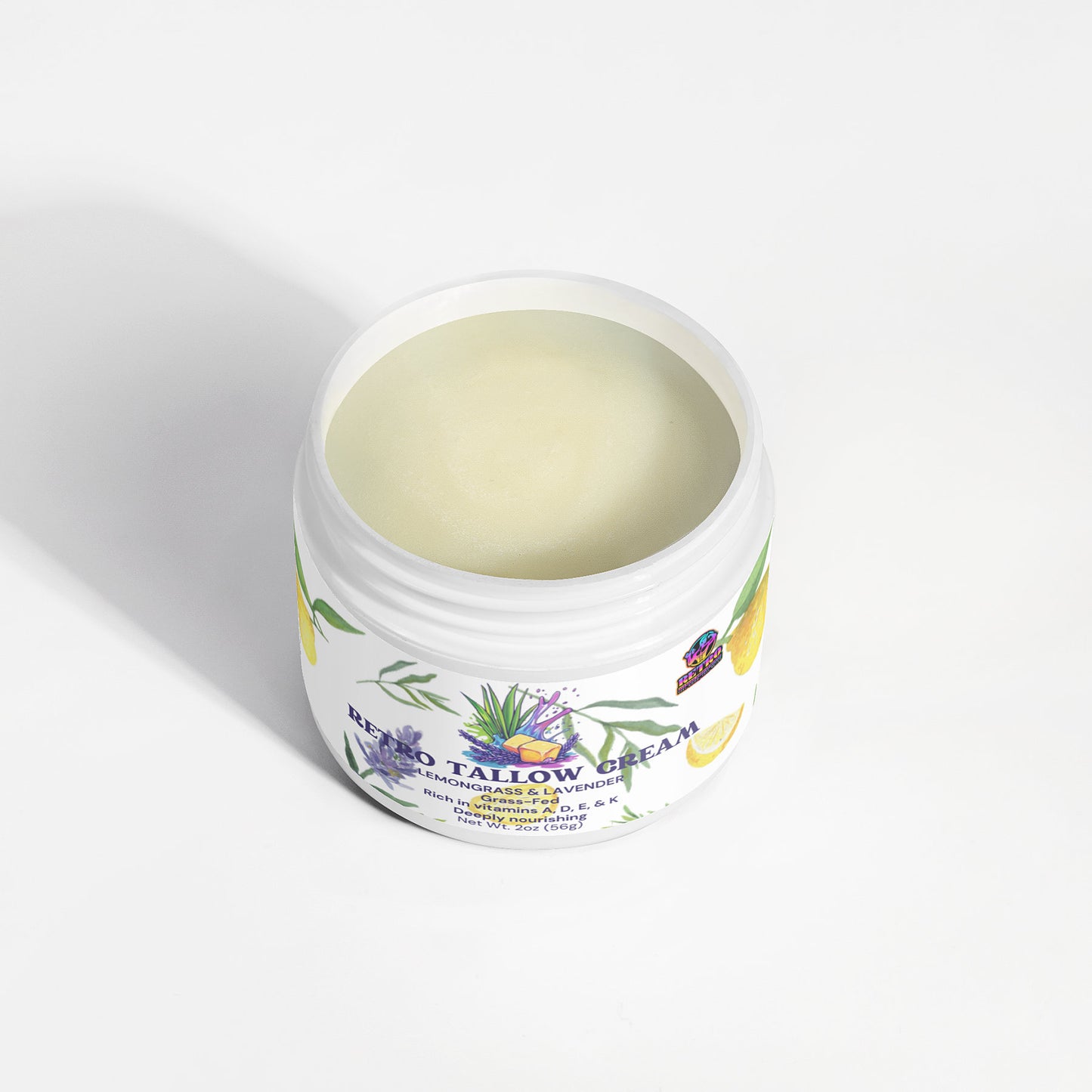 RETRO TALLOW CREAM LEMONGRASS & LAVENDER